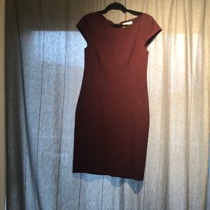 Mm lafleur nisa dress burgundy